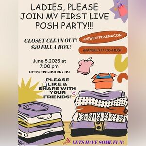 Closet Cleanout Posh Show